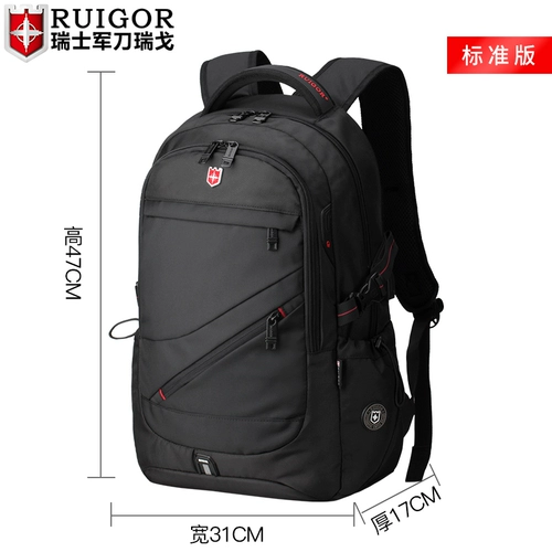 瑞戈 Вместительный и большой рюкзак, сумка для путешествий, ноутбук, бизнес-версия, 6 дюймовый