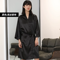 Настоящая шелковая одежда (черная)