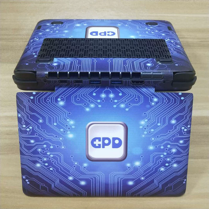 Наклейка на корпус игрового устройства GPD WIN MAX с несколькими изображениями, может быть необязательной и точной формой выреза, наклейки для разрезания без клея
