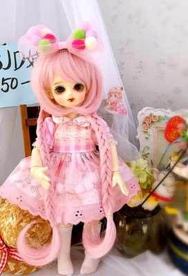taobao agent [2 pieces of free shipping] BJD doll clothes dress 1/6 points YOSD BJDP limited edition powder bubble
