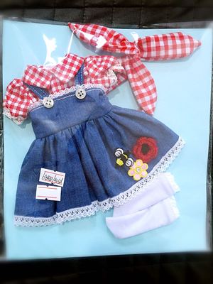 taobao agent 2 sets of free shipping] BJD Holala1/64 points Salon doll clothing giant baby cloth baby clothes little girl