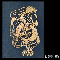 Китайский стиль рисунок дракон тигр Феникс Кирин