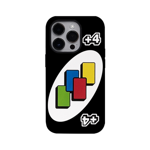 Soft — UNO+4 New – Illustration Plus/Pro/Max – 16, 15, 14, 13, 12 iPhone Case