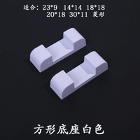 Для влюбленных, квадратный, белый