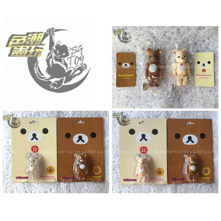 Bearbrick Easy Bear Rilakkum 23-й милый 100% Be@RBrick блоки