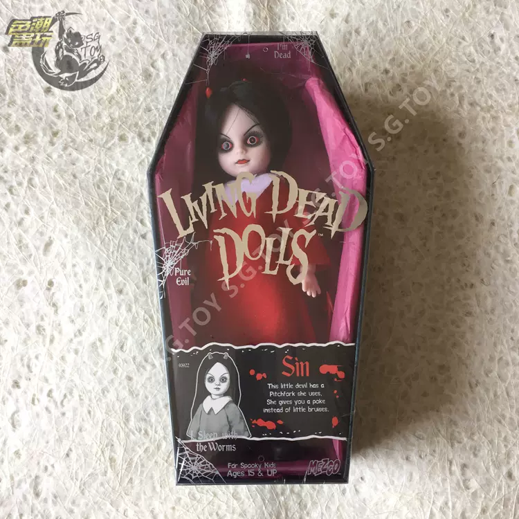 Living Dead Dolls 活死人娃娃Sin 13th Anniversary Mezco-Taobao