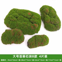 Extra -Large Stone Moss B Модель 4 штуки