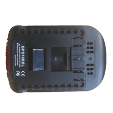塑钢型材/pvc型材 bps18bsl电池转接头转换器将百得卜派丹利史锂电池用到博世工具上