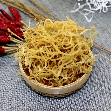 威海特产海冻菜海藻石花菜海凉粉原料海石花干货龙须菜500g包邮