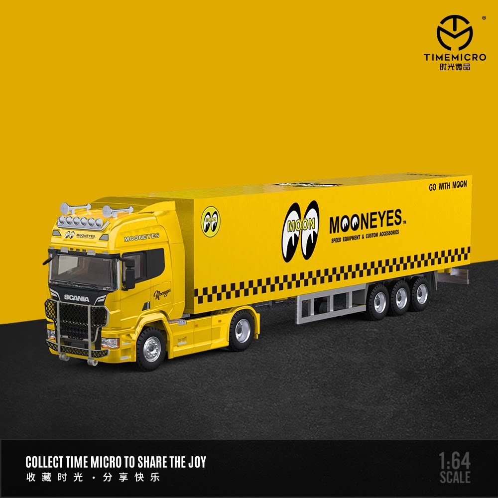 TM 1:64 Scania, Truck, Marlboro, Dragon and Phoenix, Black