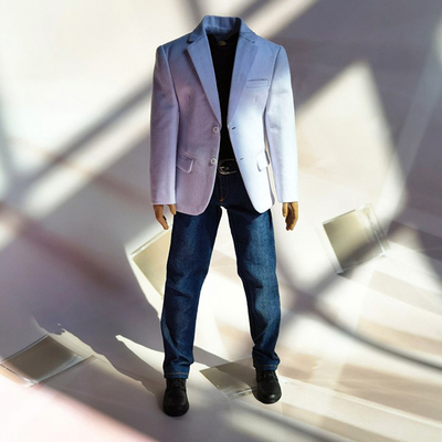 taobao agent Clothing, suit, jacket, jeans, trend doll, scale 1:6, soldier