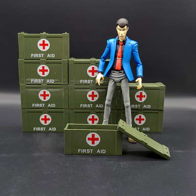 taobao agent 1/12 soldier scene accessories SHF pharmaceutical first aid box Mezco medical box 6 -inch doll model Figma pills