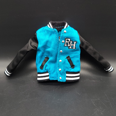 taobao agent Clothing, baseball uniform, jacket, women's doll, top, scale 1:6, soldier