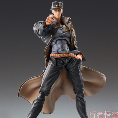 taobao agent Anime surrounding Jojo super like a starcato fighter empty bar Chengtaro Platinum star hand -made model puppet