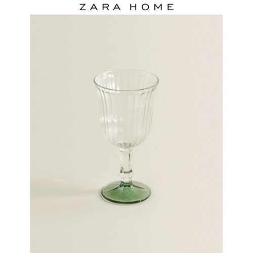 Zara Home Retro European Home Home Relief Cup Красная и белая чашка вина водяной чашка 42855409500