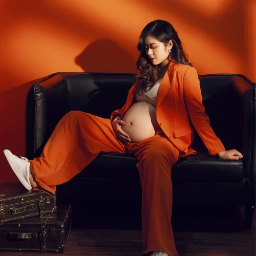 Элитная одежда подходит для фотосессий для беременных для матери и ребенка, платье, коллекция 2023