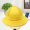 黄色顶纽款网帽