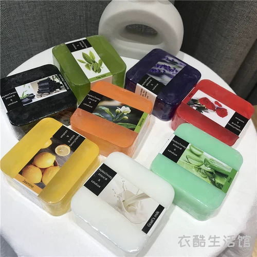 Мыло ручной работы с розой в составе, масло, Таиланд