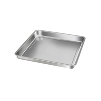 Квадратная квадратная сталь квадратная тарелка коммерческая пищевая тарелка для железной тарелки блюдо для пельмени пельмени на барбекю