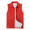 Double layered vest - red