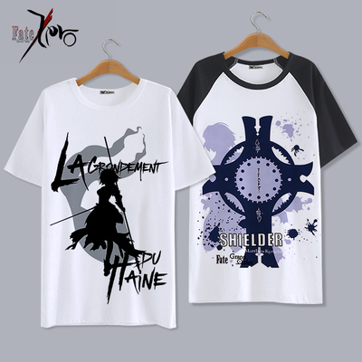 taobao agent Fate Grand Order Anime Surrounding FGO Hezhend Saber two -dimensional clothes men and women short -sleeved T -shirts