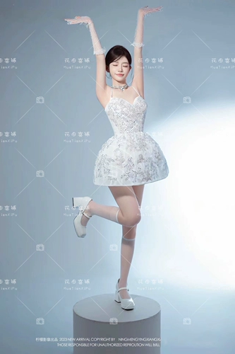 Новый стиль фотостудии, юбка-пачка принцессы Чжао Луси в том же стиле, платье на день рождения, личный светильник, роскошный стиль, художественная фотоодежда