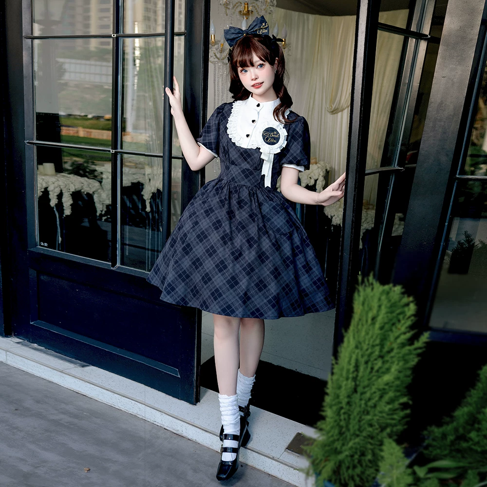 pink настоящее платье, стиль Lolita