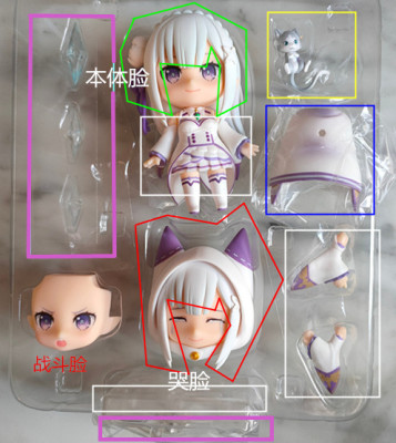 taobao agent GSC Emilia from the beginning of the different world life clay spot spot corpse parts parts