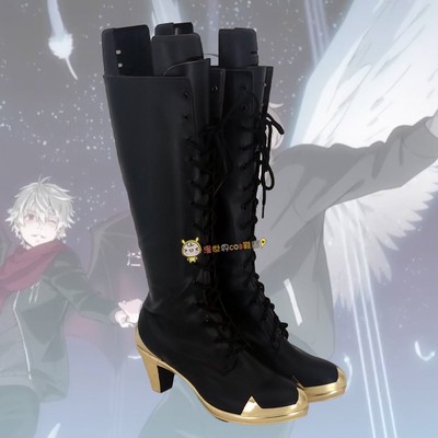 taobao agent Rainbow Society Virtual YouTuber Leaf and Geye COS COS Shoes Customized 0968COSPLAY boots to draw it