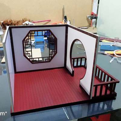 taobao agent [Midian MH] BJD doll/SD doll 12 points/6 points Photo baby house retro arched baby house