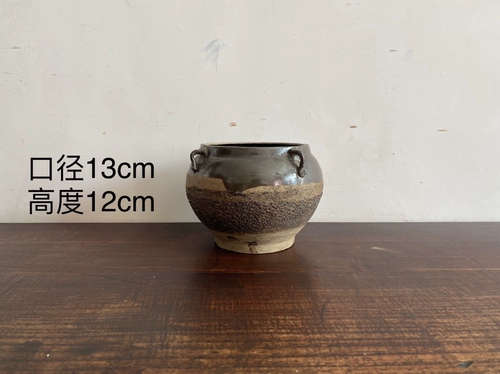 Фольклорные старые предметы старая керамическая банка Ностальгическая коллекция