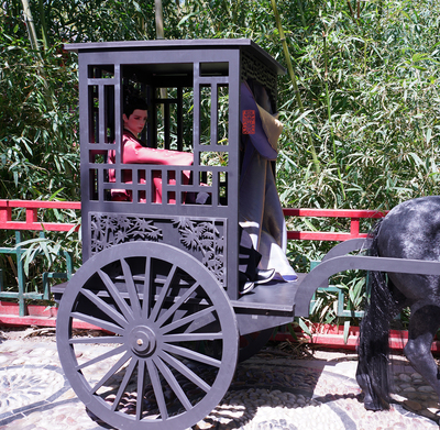 taobao agent [Opening the group end] Uncle BJD/3 points with ancient wind carriage to shoot props carriage