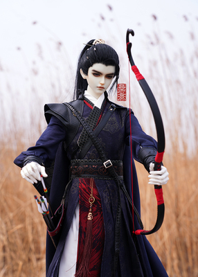 taobao agent [5 sets of drop] BJD 3 points/uncle's bows and arrows antique bows to shoot props