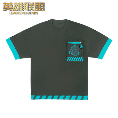 taobao agent League of Legends LOL Little Hero Future Warrior Izrier short -sleeved T -shirt