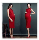 Свежая одежда подходит для фотосессий для беременных для матери и ребенка