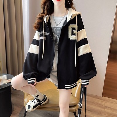 taobao agent Baseball autumn uniform, thin jacket with zipper, 2023 collection, for secondary school