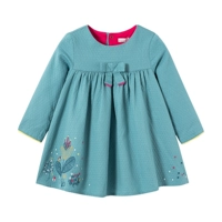 2004-387 детские детские детские детские детские детские детские детские голубые тюльпан платье с длинными рукавами b