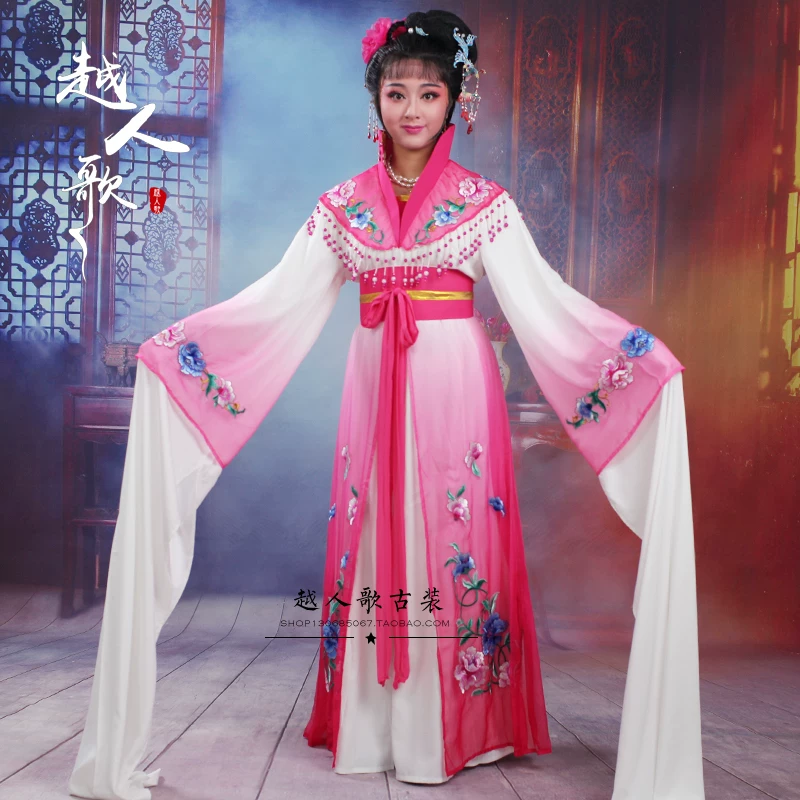 Qingcang Yue опера костюм стоячий ворот Huadan костюм