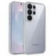 Purple Frame Clear Shockproof Phone Case for Nothing Phone 4a, 4a Pro