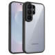 Purple Frame Clear Shockproof Phone Case for Nothing Phone 4a, 4a Pro