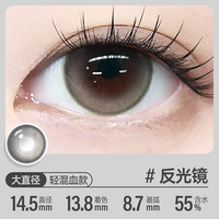 14.5 отражающее зеркальное пепел [нет высокого света глаза]