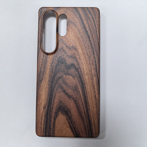 Wood Grain Shockproof Business Samsung Phone Case