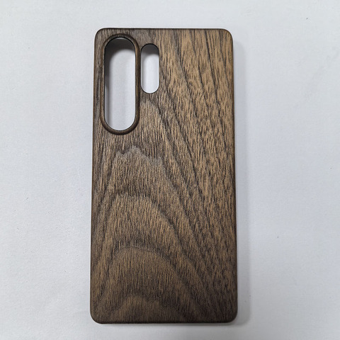 Wood Grain Shockproof Business Samsung Phone Case