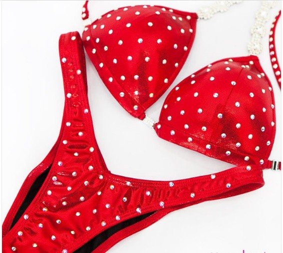 Сексуальный красный купальник, комплект, США