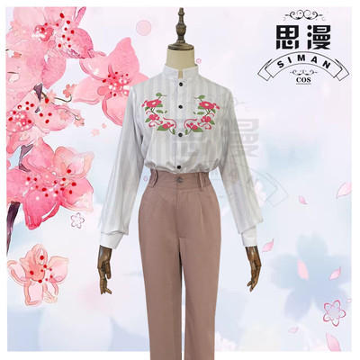 taobao agent 【Siandan Studio】Cherry blossom blooming Rainbow Club Vtuber Vox Akuma Cos clothing set