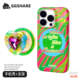 GGSHARE Blue Swirls Abstract Wavy Lines Phone Case iPhone Case for iPhone 17, 16, 15, 14, 13 and 12