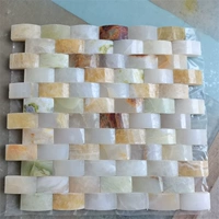 Синий нефрит и белый нефрит 2.5*5 玉 форма дуги