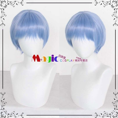 taobao agent Fluent Eva New Century Evangelion Ling Boli Blue Universal Short Hair Blry Cosplay Cosplay Wig