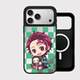 Demon Slayer Nezuko Tanjiro Zenitsu Inosuke Orange Green Blue Phone Case for iPhone 17, 16, 15, 14 and 13