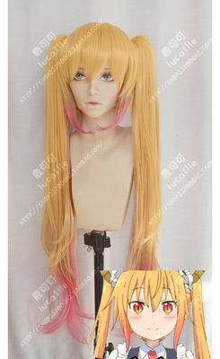 taobao agent Kobayashi's sister trembling dragon/Thor/horns and hair tiger card cosplay wigs